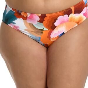 La Blanca NWT Women's Plus Floral Rhythm Bikini Bottom 18W
